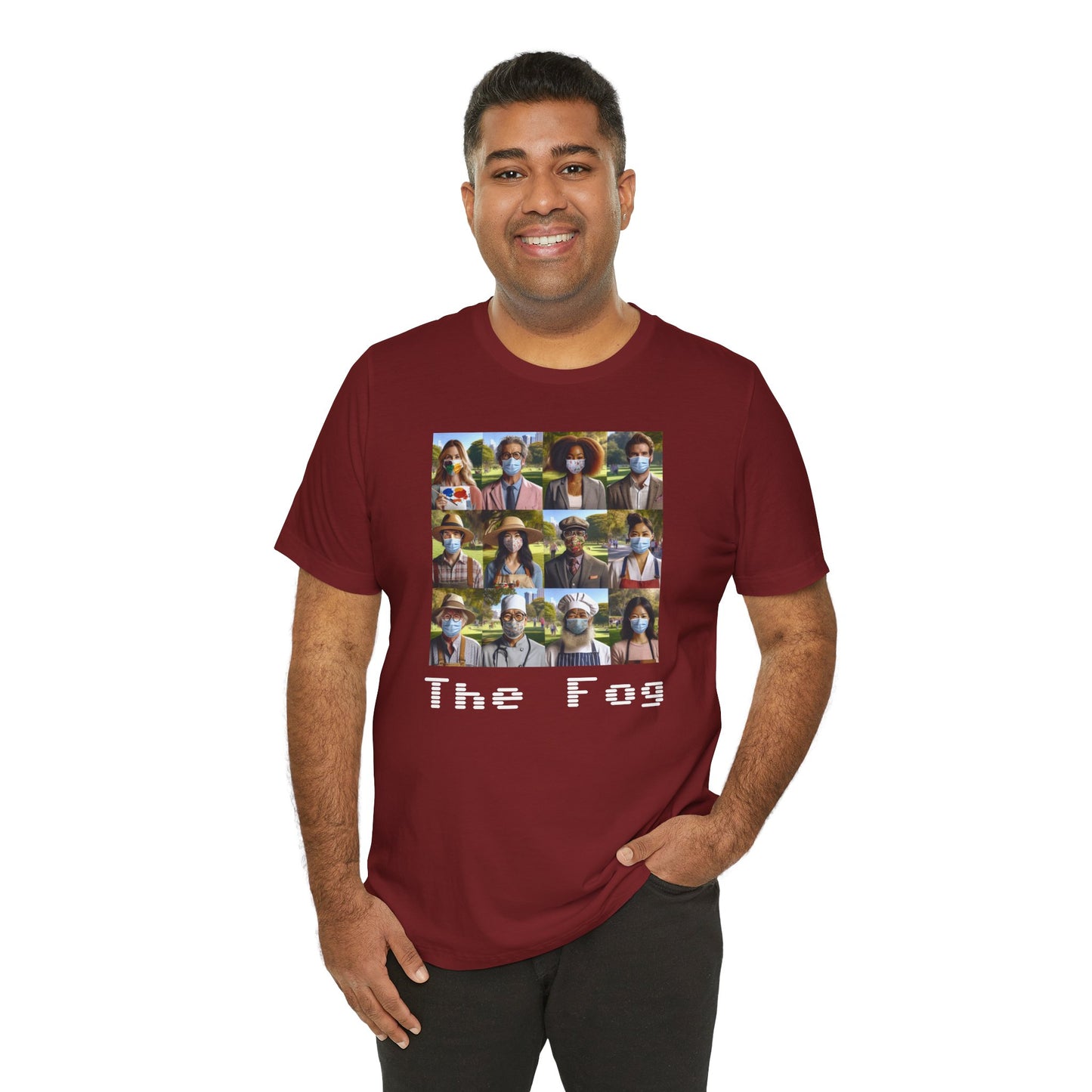 The Fog And A Mask Short Sleeve Tee