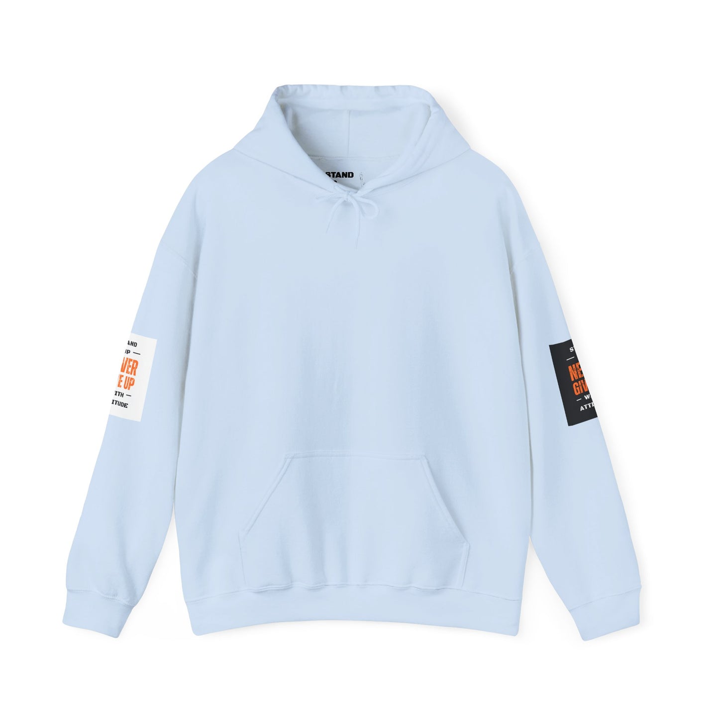 Stand Up Dual Arm Patch Heavy Blend™ Hooded Sweatshirt
