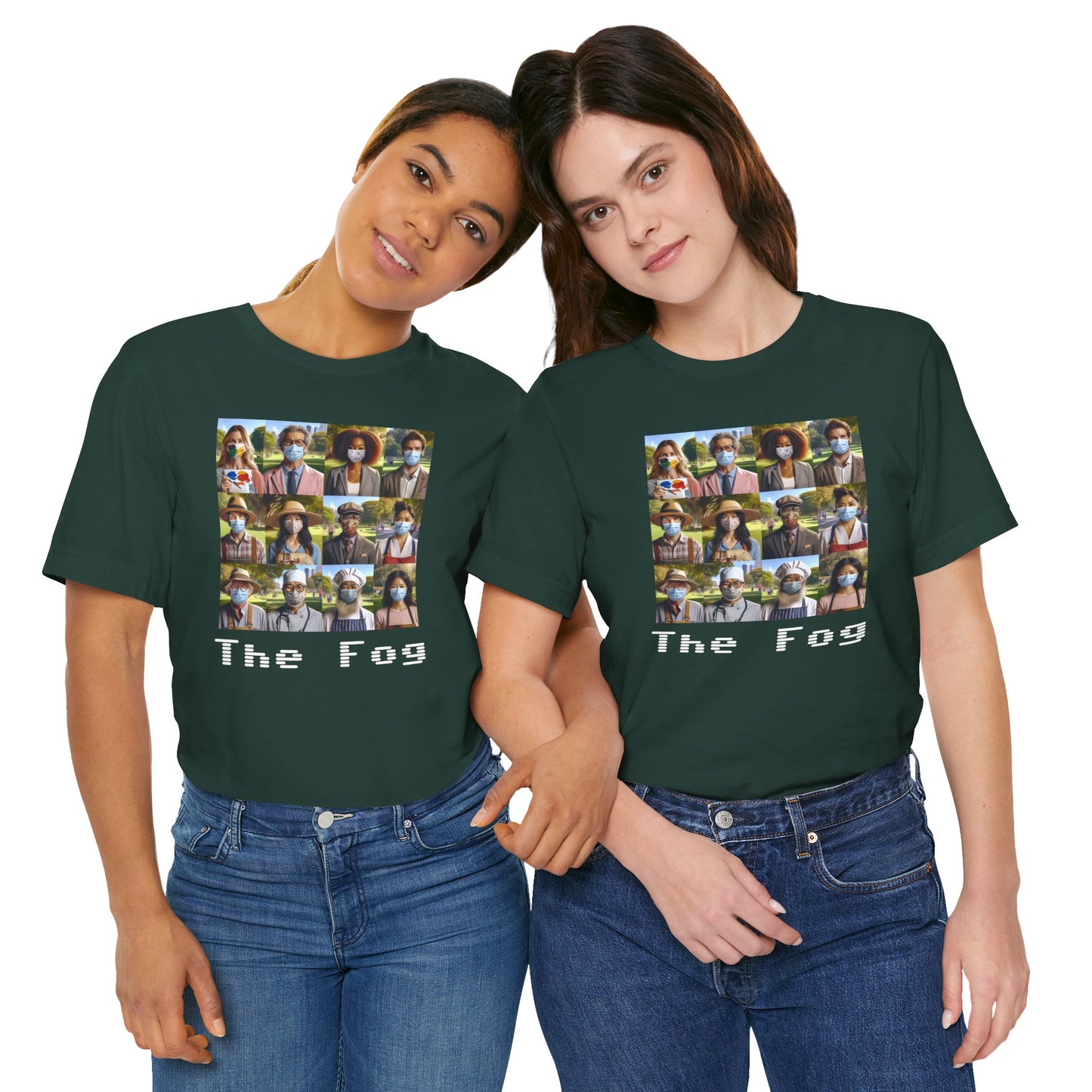 The Fog And A Mask Short Sleeve Tee