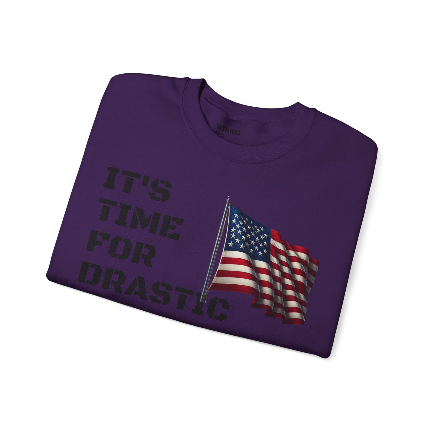 Time For Drastic Action Heavy Blend™ Crewneck Sweatshirt
