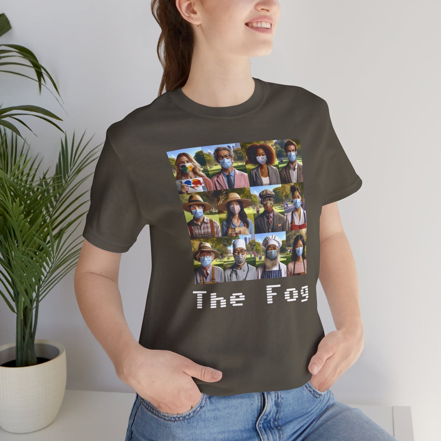The Fog And A Mask Short Sleeve Tee