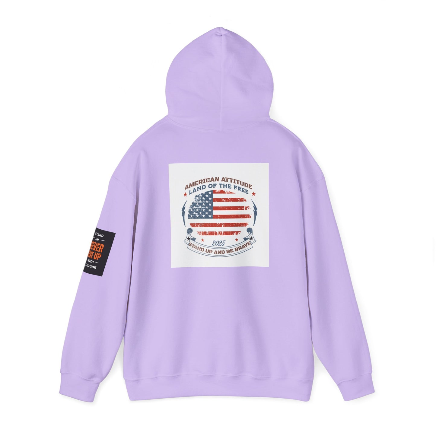 American Attitude Stand Up And Be Brave Heavy Blend™ Hooded Sweatshirt