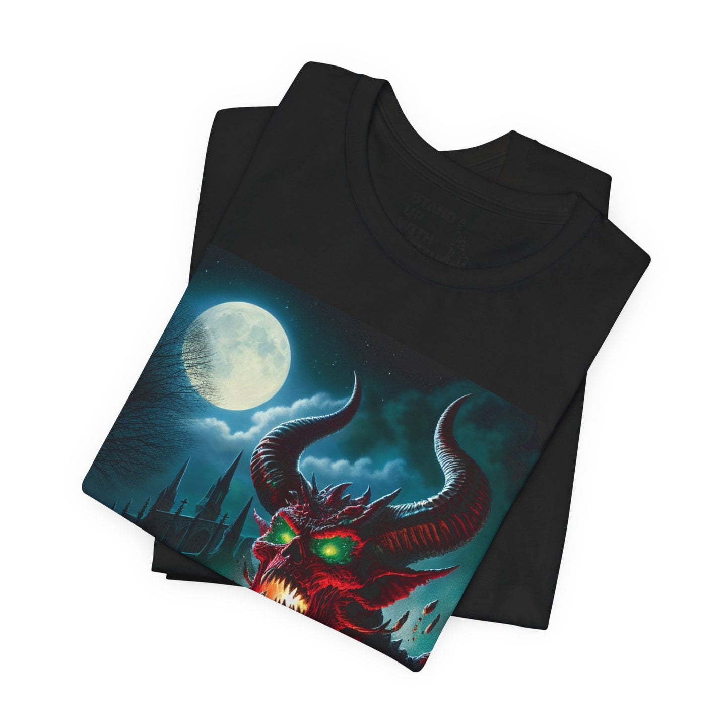 The Devil Rises Jersey Short Sleeve Tee