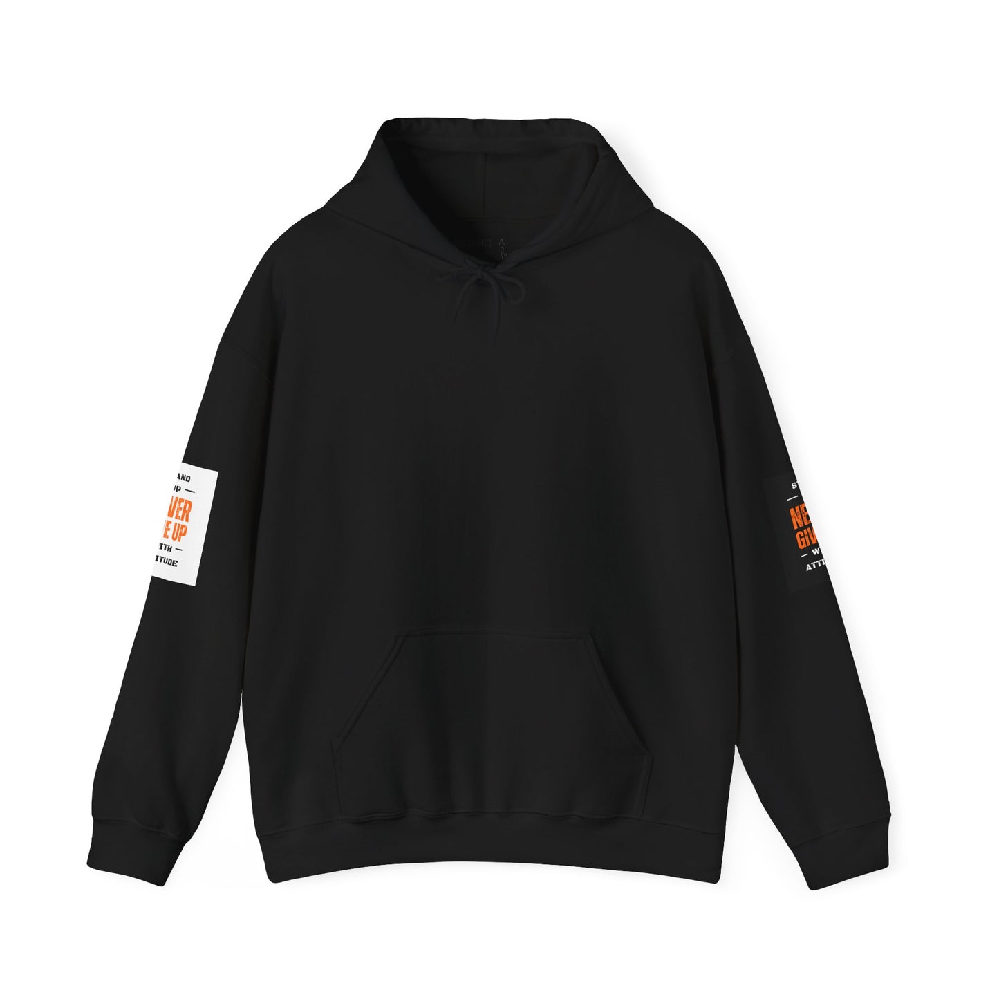 Stand Up Dual Arm Patch Heavy Blend™ Hooded Sweatshirt