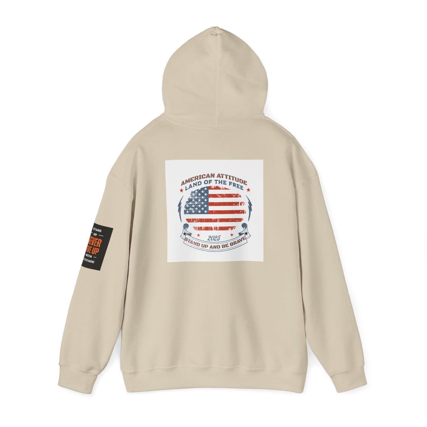 American Attitude Stand Up And Be Brave Heavy Blend™ Hooded Sweatshirt