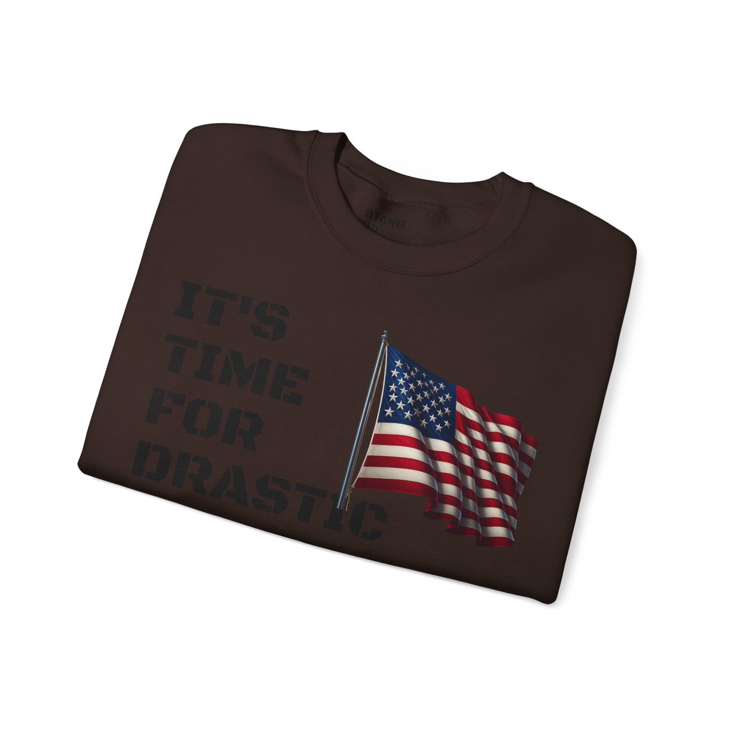 Time For Drastic Action Heavy Blend™ Crewneck Sweatshirt
