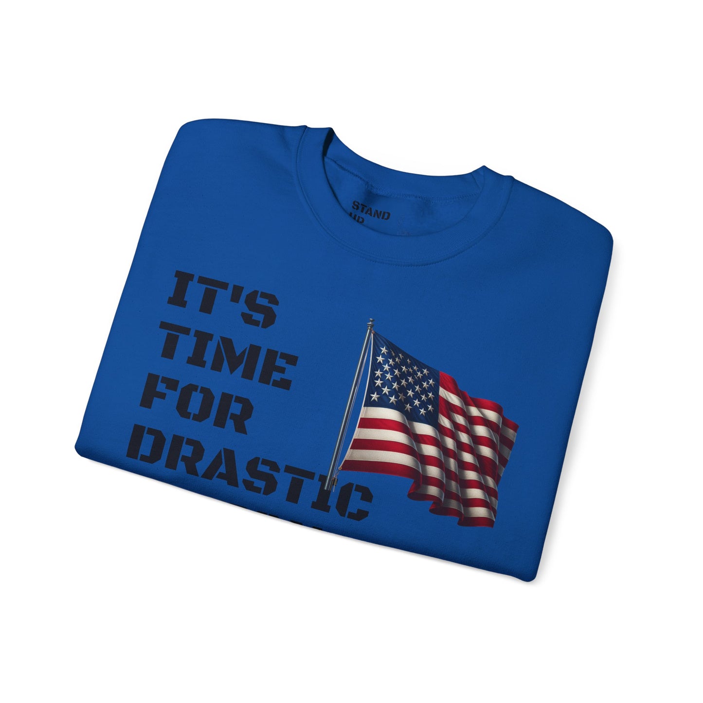 Time For Drastic Action Heavy Blend™ Crewneck Sweatshirt