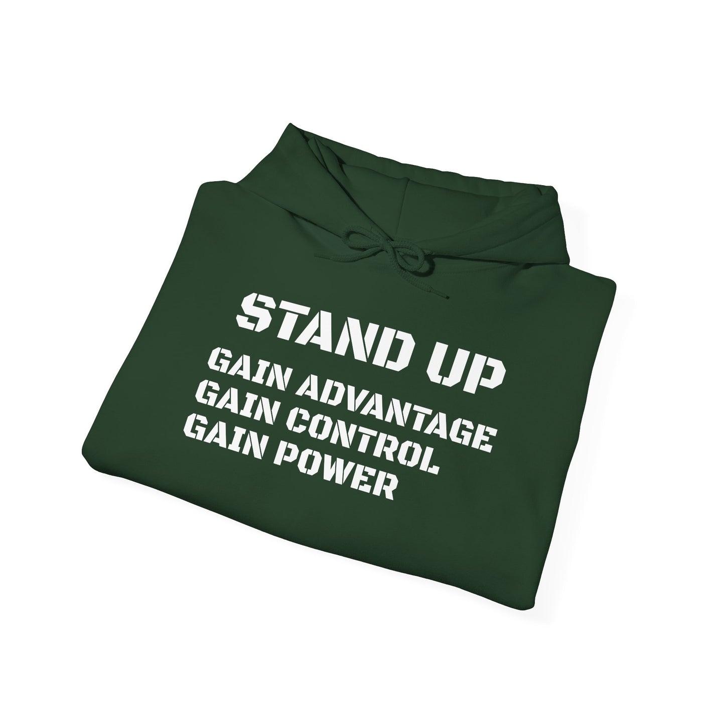 Stand Up Gain Advantage Control Power Hooded Sweatshirt