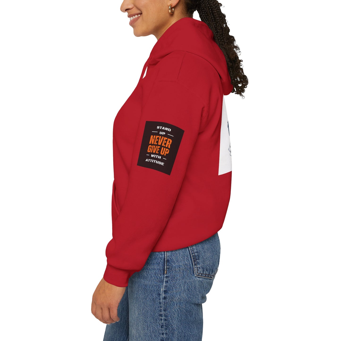 American Attitude Stand Up And Be Brave Heavy Blend™ Hooded Sweatshirt