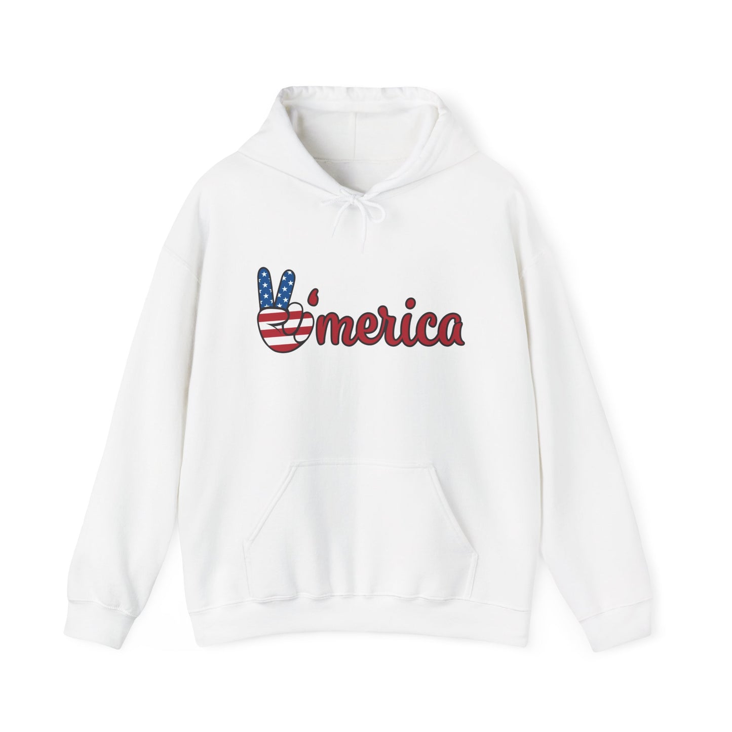 Stand Up America With Attitude Hooded Sweatshirt