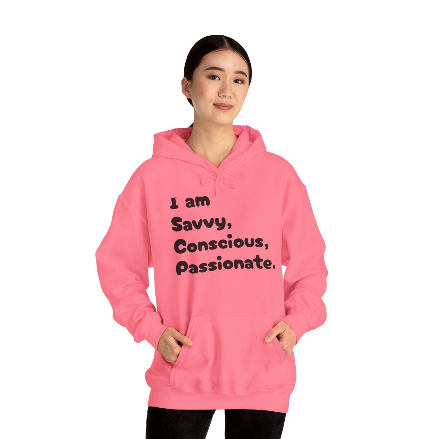 Savvy Conscious Passionate Heavy Blend™ Hooded Sweatshirt
