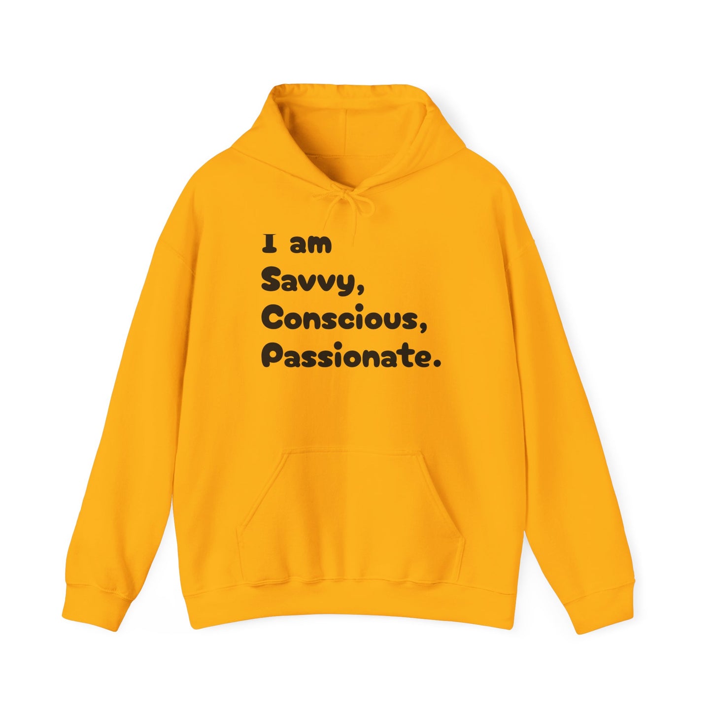 Savvy Conscious Passionate Heavy Blend™ Hooded Sweatshirt