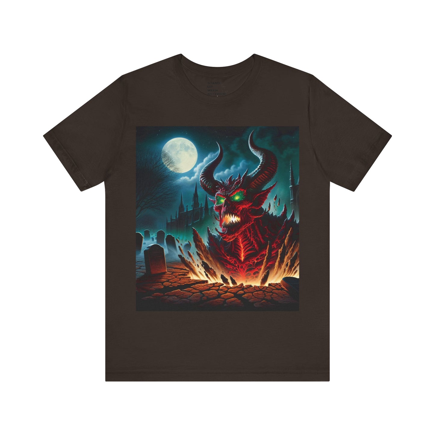 The Devil Rises Jersey Short Sleeve Tee