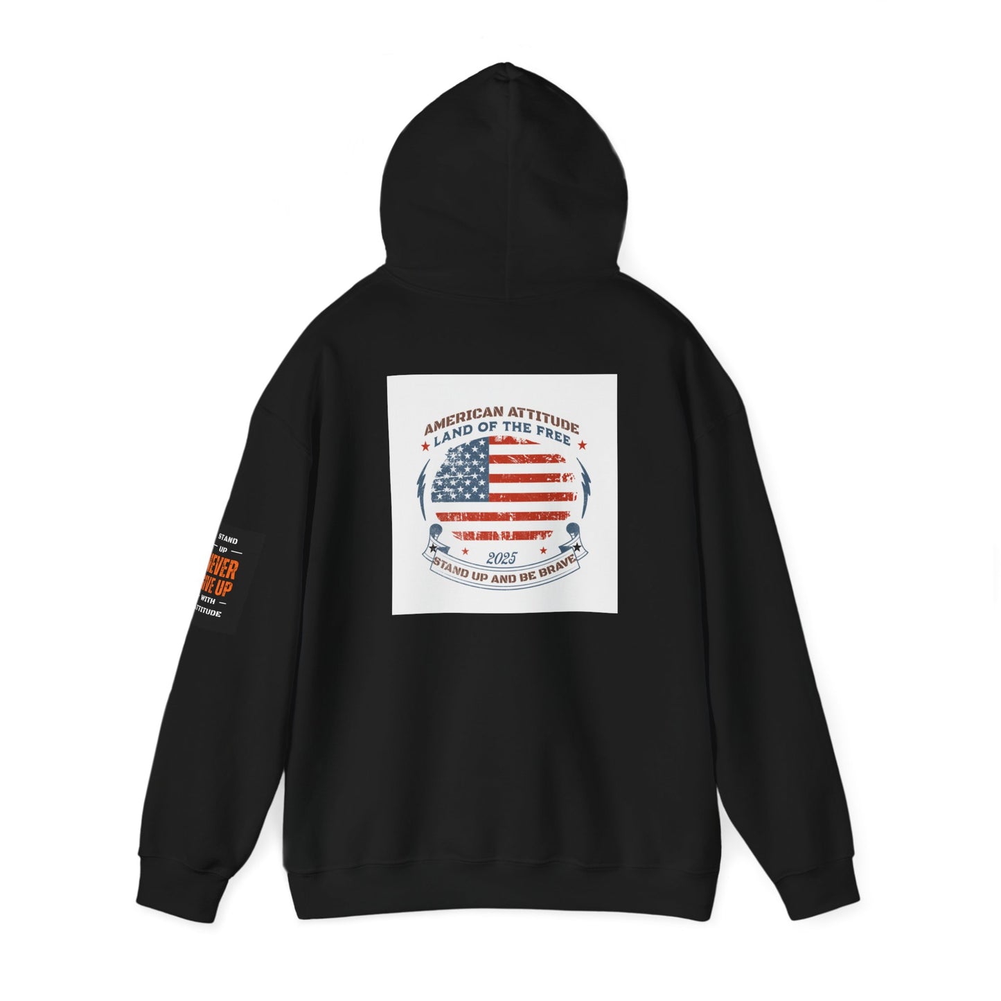 American Attitude Stand Up And Be Brave Heavy Blend™ Hooded Sweatshirt