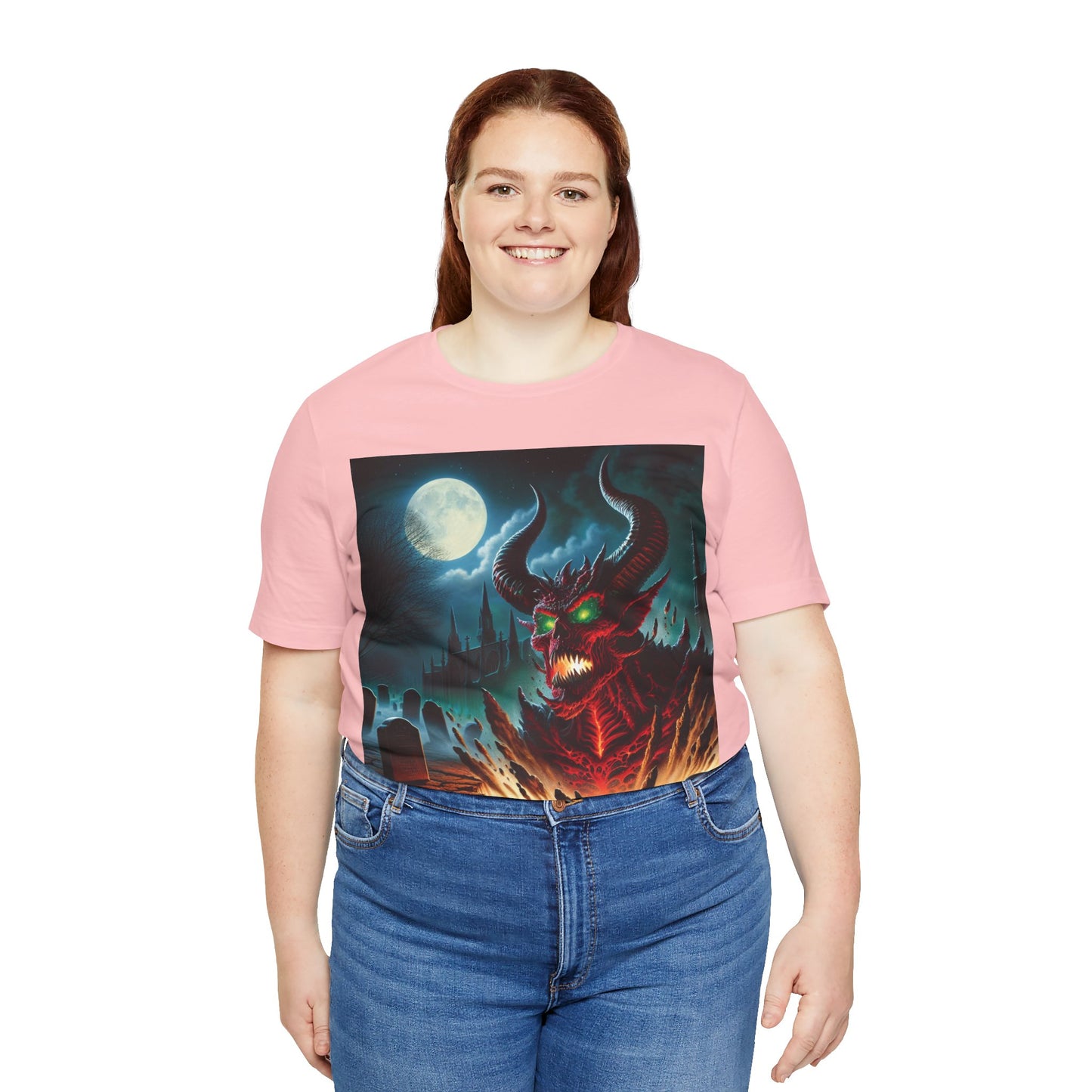 The Devil Rises Jersey Short Sleeve Tee