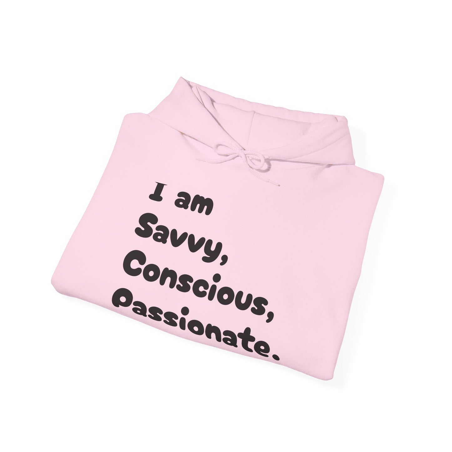 Savvy Conscious Passionate Heavy Blend™ Hooded Sweatshirt