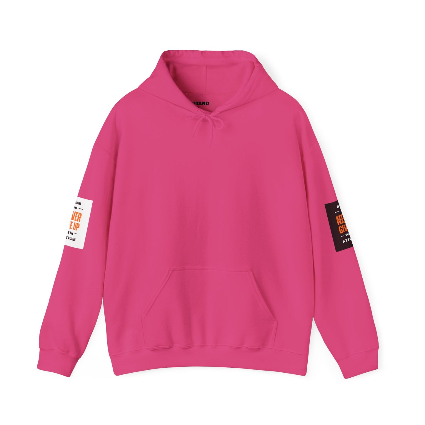 Stand Up Dual Arm Patch Heavy Blend™ Hooded Sweatshirt