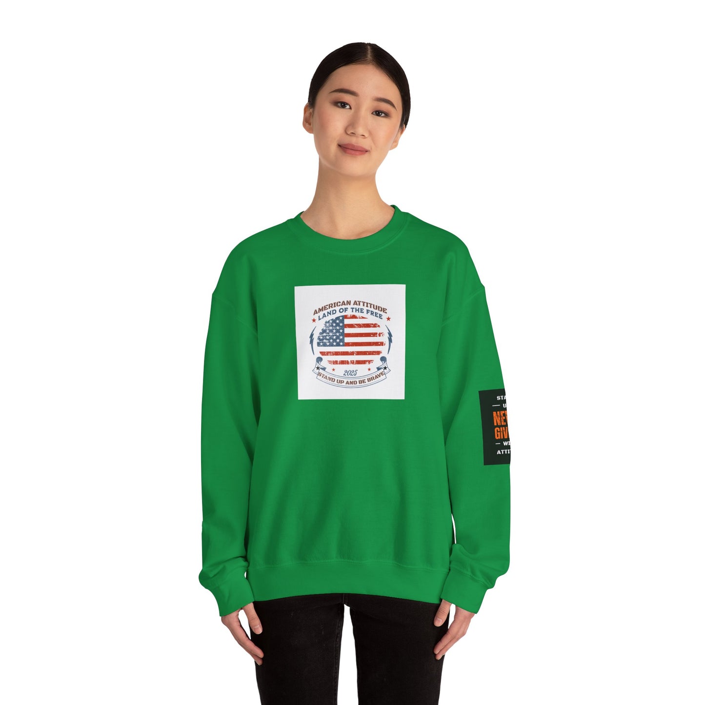 American Attitude Heavy Blend™ Crewneck Sweatshirt