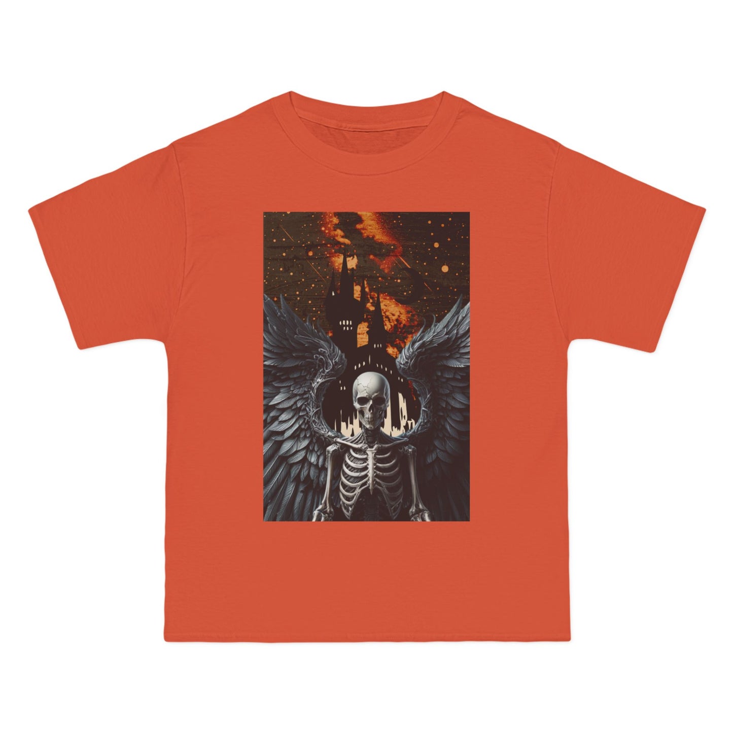 Gothic Skeleton Graphic Tee - Unisex Beefy-T® Short-Sleeve T-Shirt