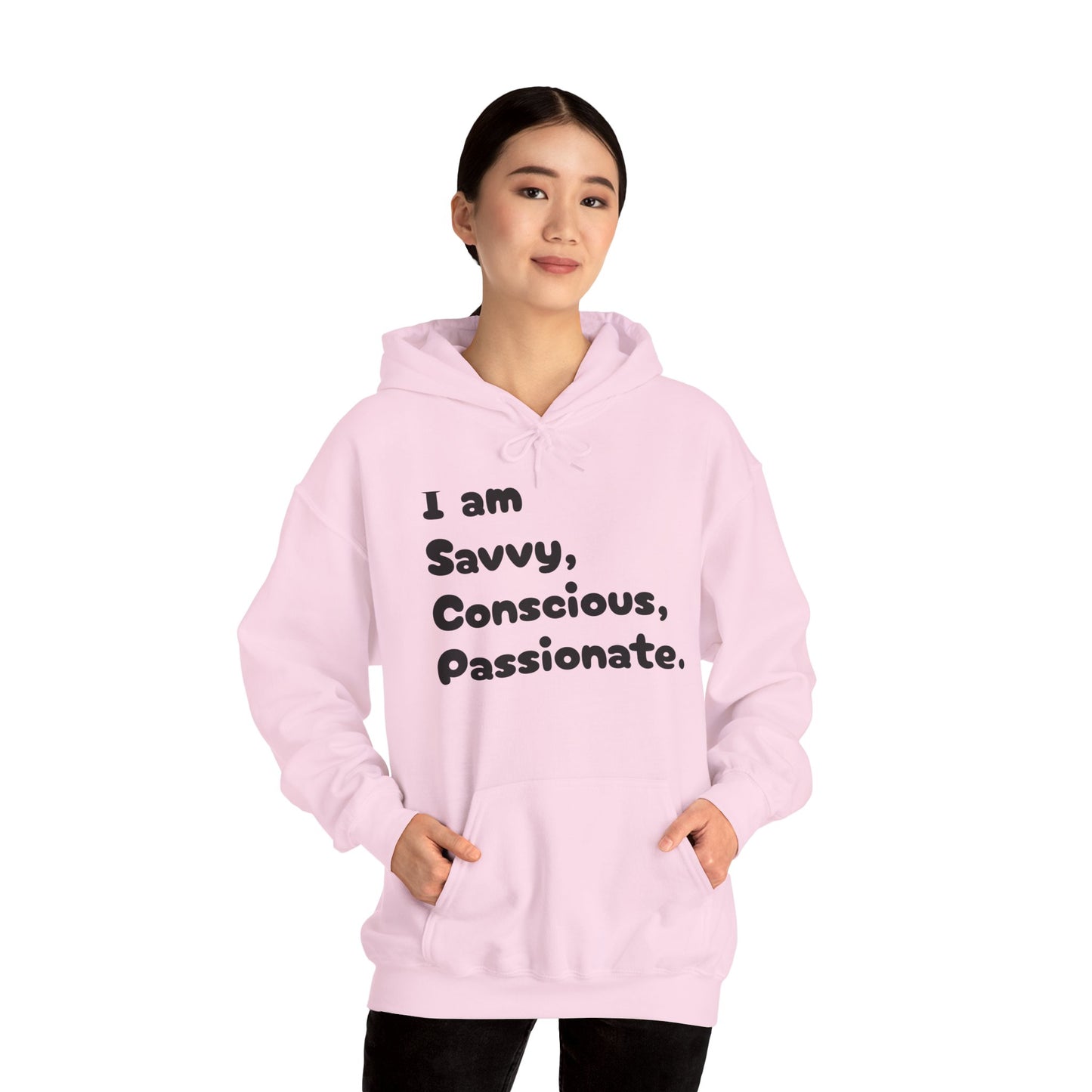 Savvy Conscious Passionate Heavy Blend™ Hooded Sweatshirt