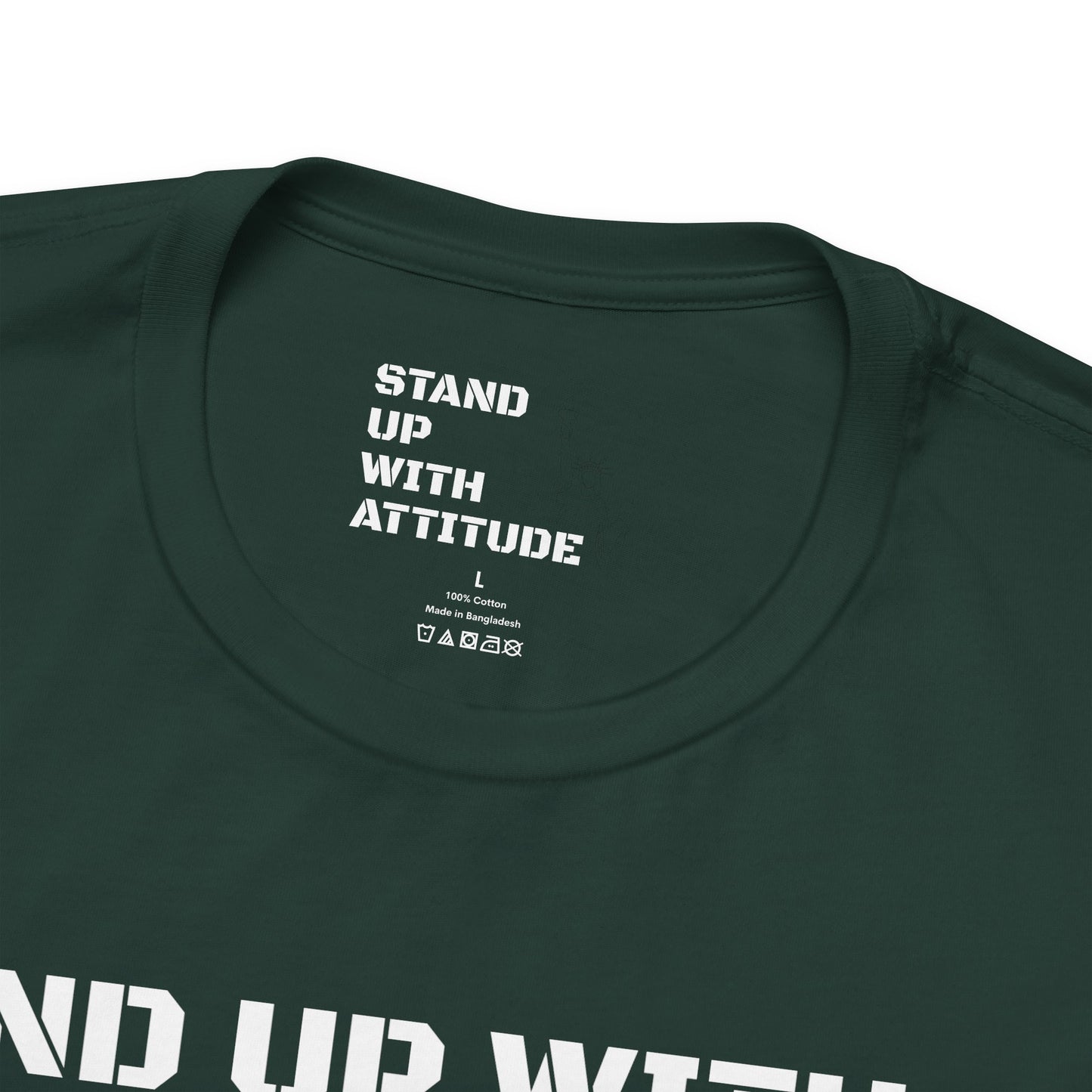 Stand Up With Your Beliefs Jersey Short Sleeve Tee