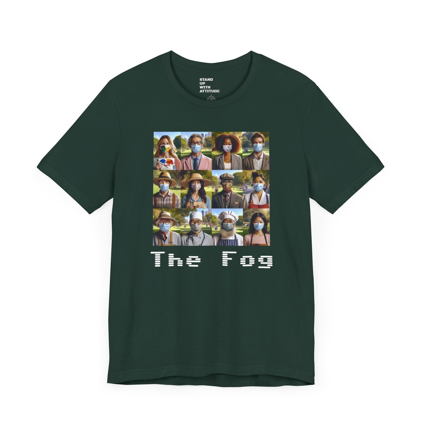 The Fog And A Mask Short Sleeve Tee