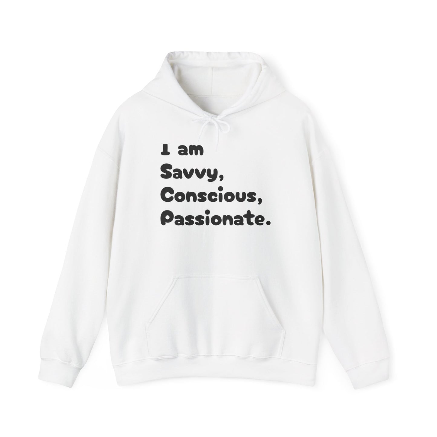 Savvy Conscious Passionate Heavy Blend™ Hooded Sweatshirt