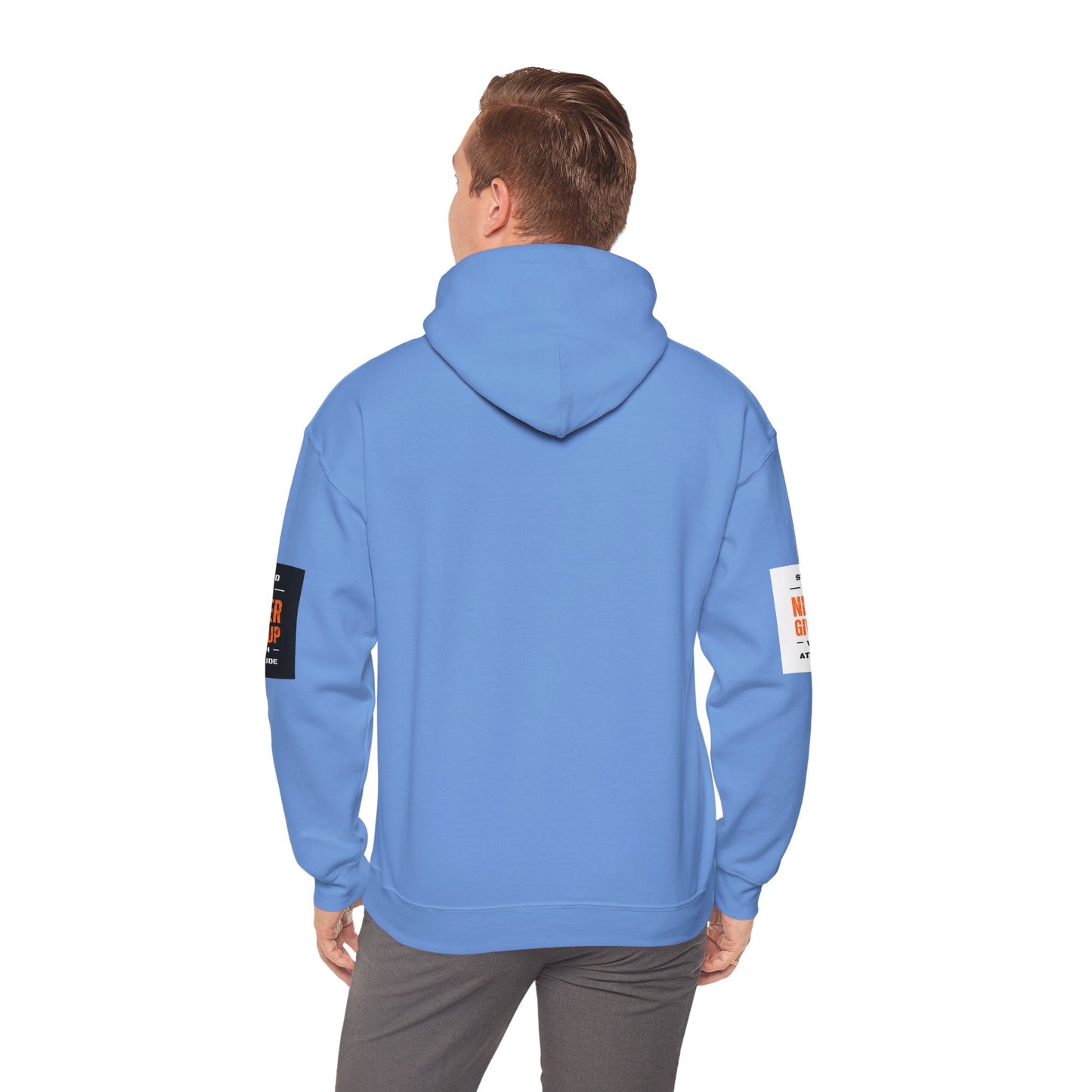 Stand Up Dual Arm Patch Heavy Blend™ Hooded Sweatshirt
