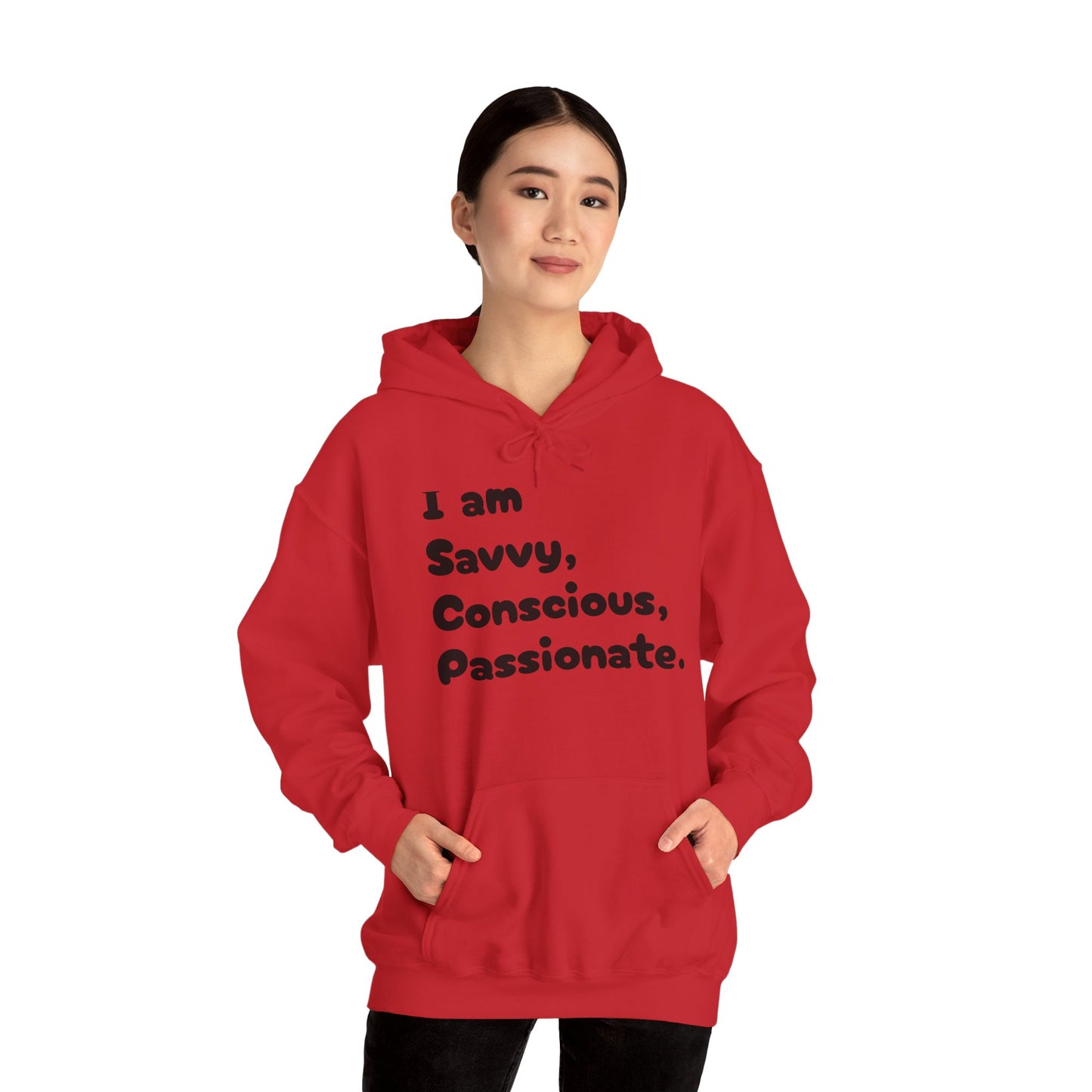 Savvy Conscious Passionate Heavy Blend™ Hooded Sweatshirt