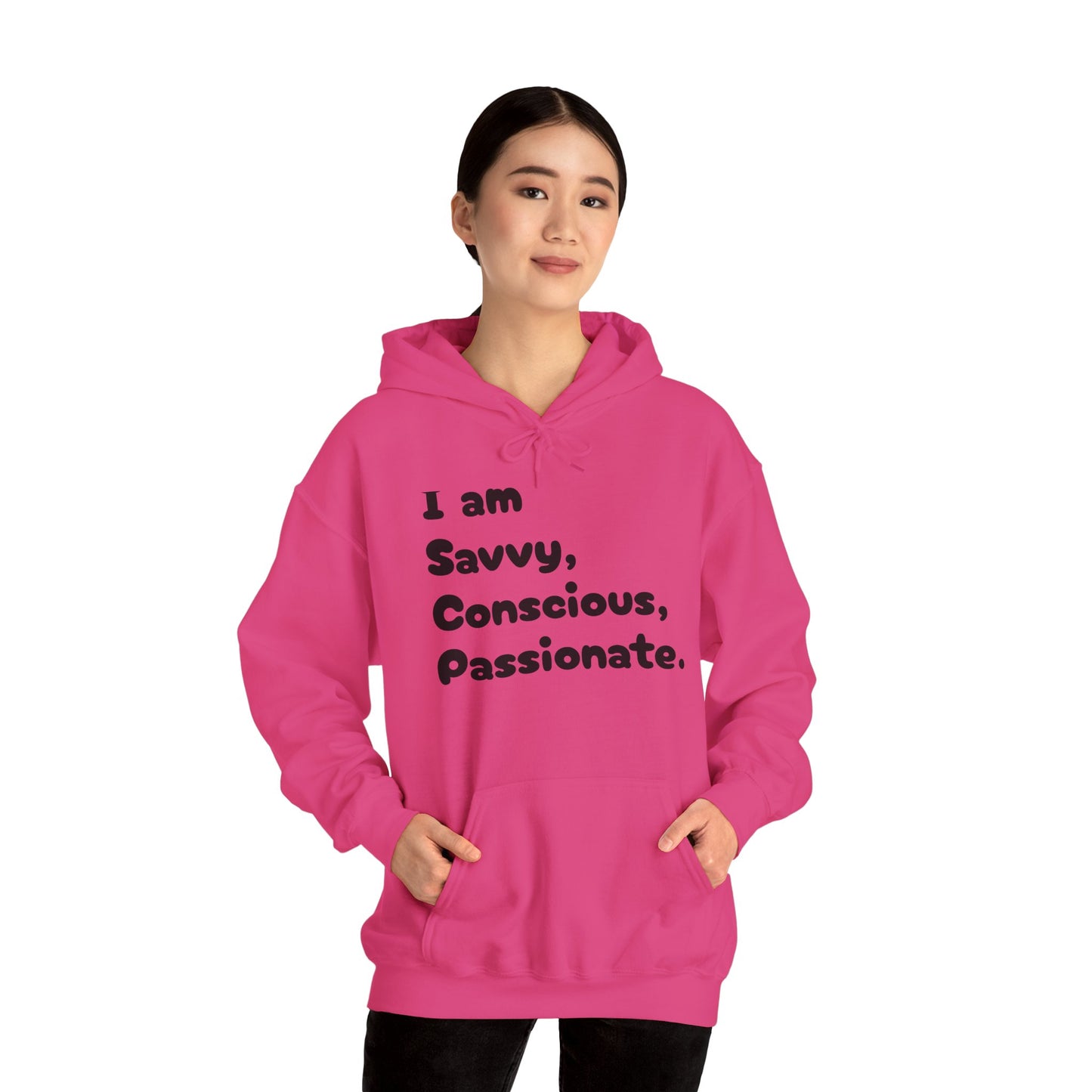 Savvy Conscious Passionate Heavy Blend™ Hooded Sweatshirt