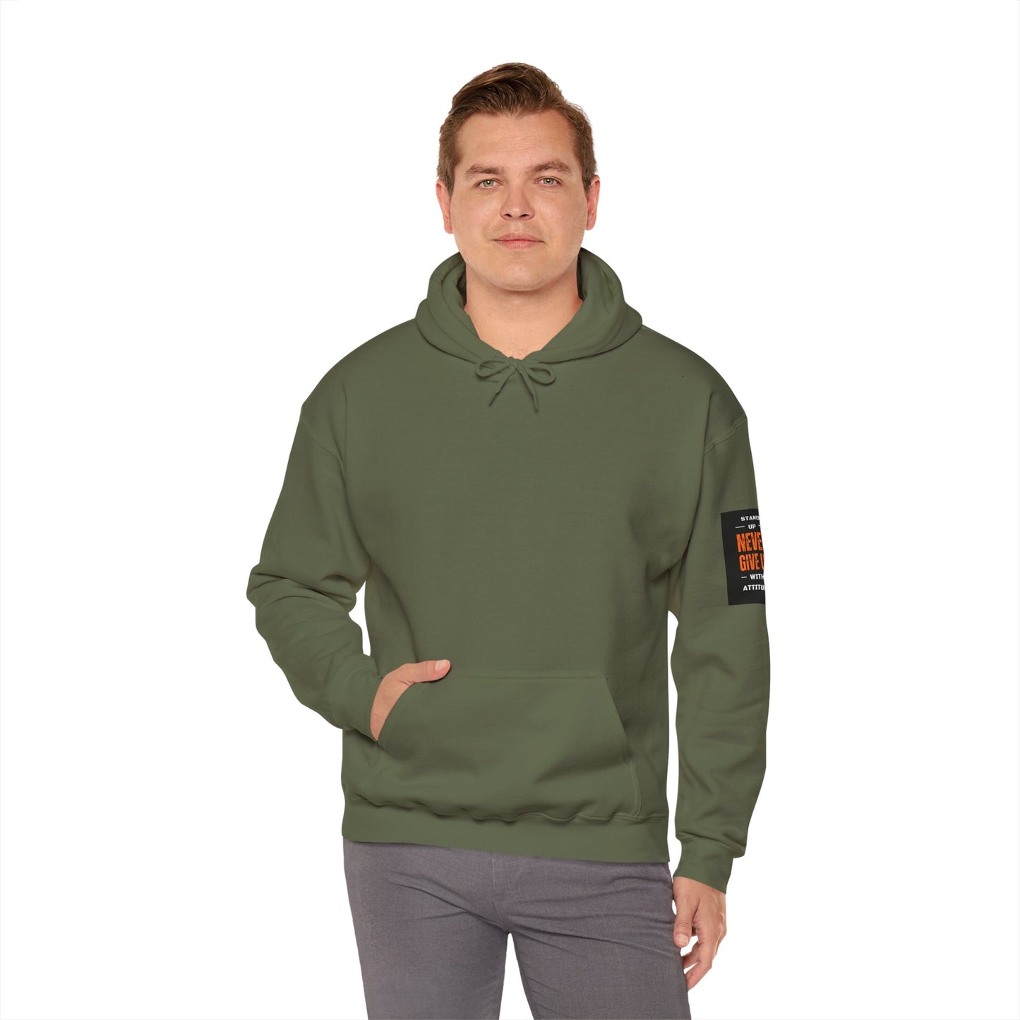 American Attitude Stand Up And Be Brave Heavy Blend™ Hooded Sweatshirt