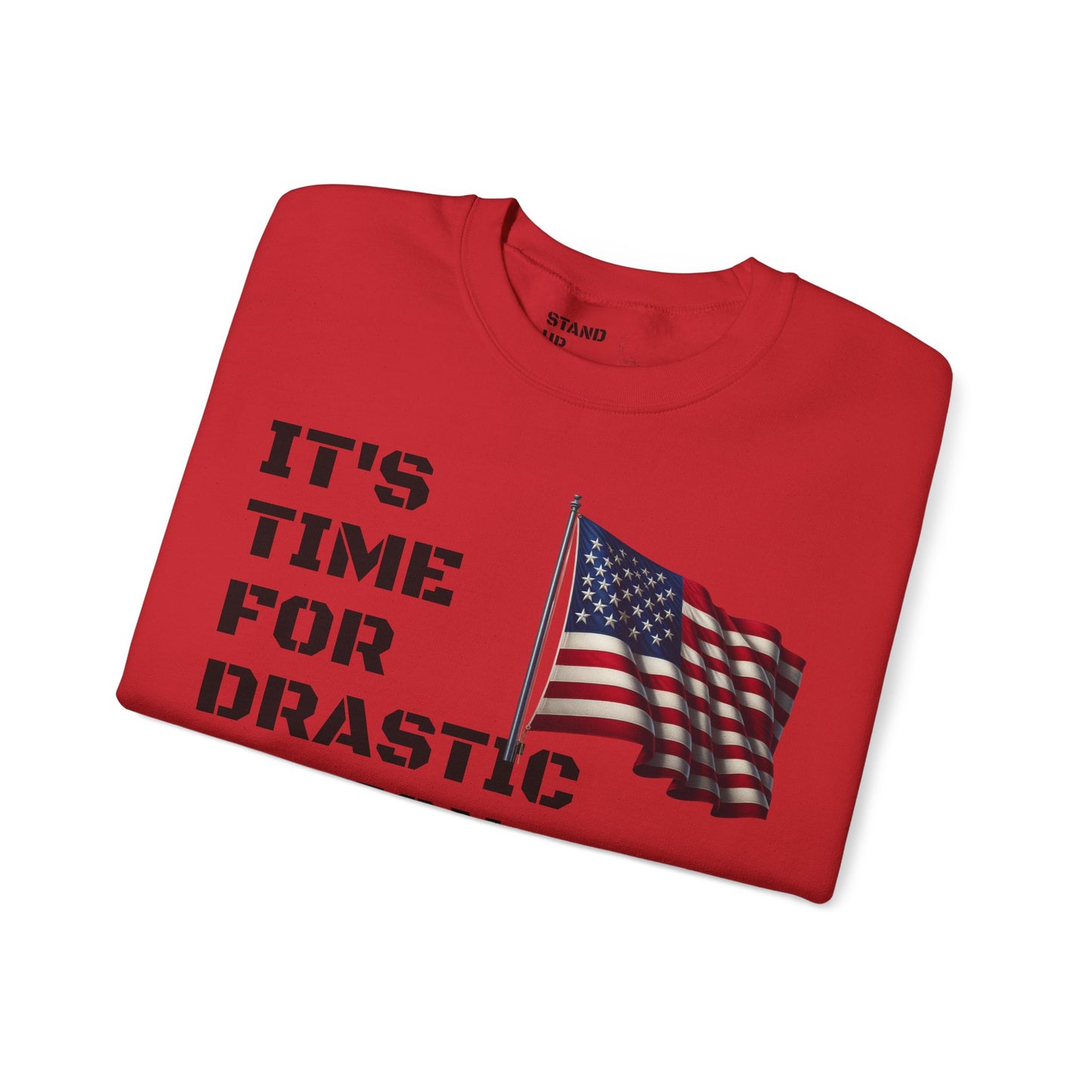 Time For Drastic Action Heavy Blend™ Crewneck Sweatshirt