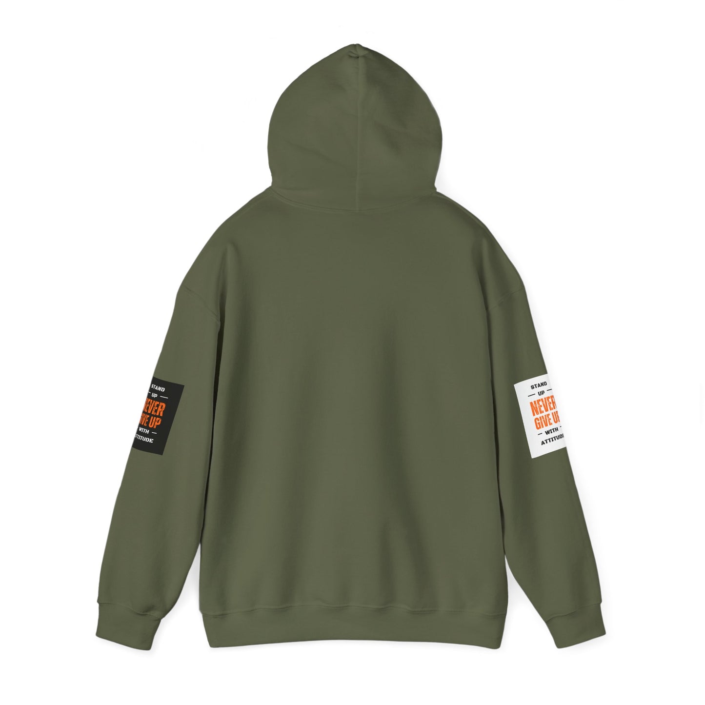 Stand Up Dual Arm Patch Heavy Blend™ Hooded Sweatshirt