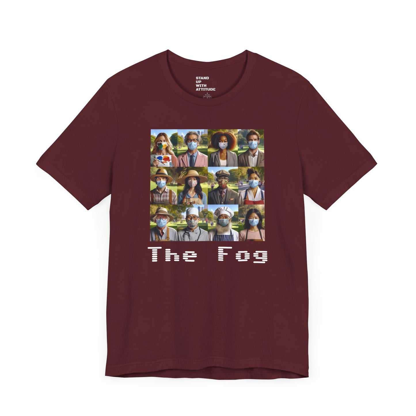 The Fog And A Mask Short Sleeve Tee