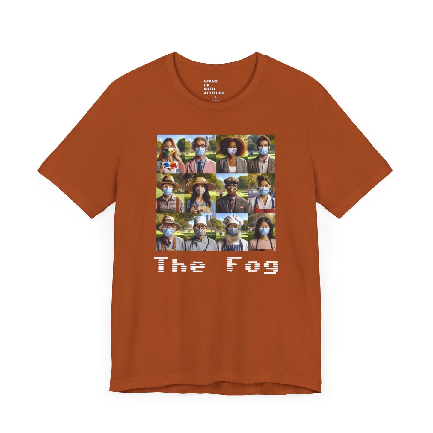 The Fog And A Mask Short Sleeve Tee