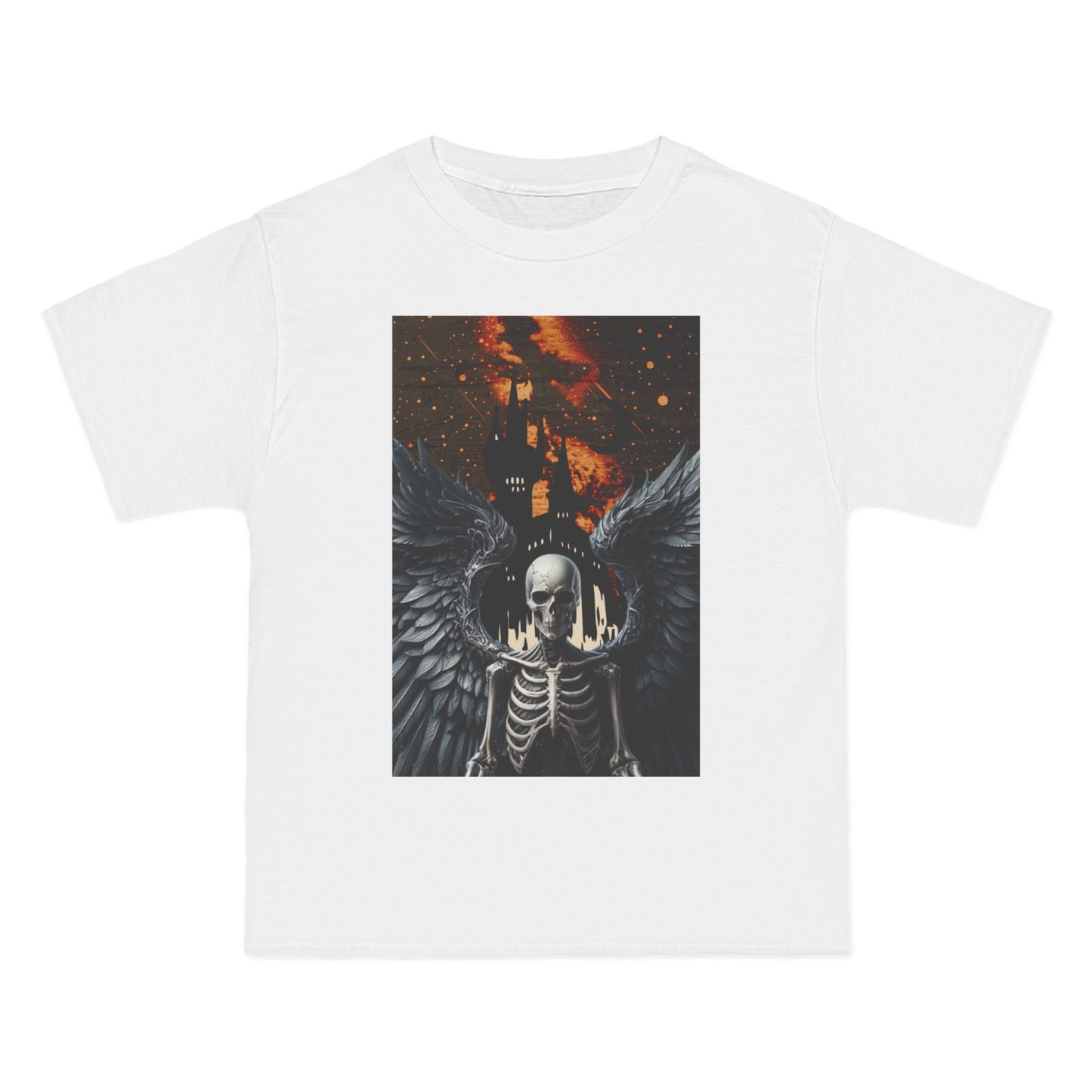 Gothic Skeleton Graphic Tee - Unisex Beefy-T® Short-Sleeve T-Shirt