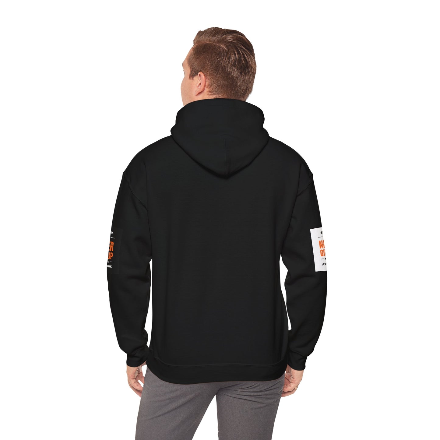 Stand Up Dual Arm Patch Heavy Blend™ Hooded Sweatshirt