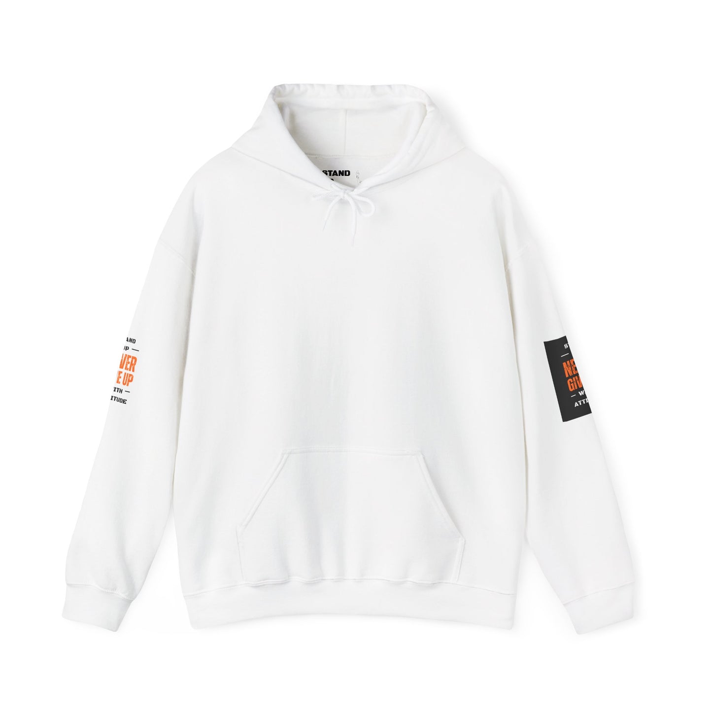 Stand Up Dual Arm Patch Heavy Blend™ Hooded Sweatshirt