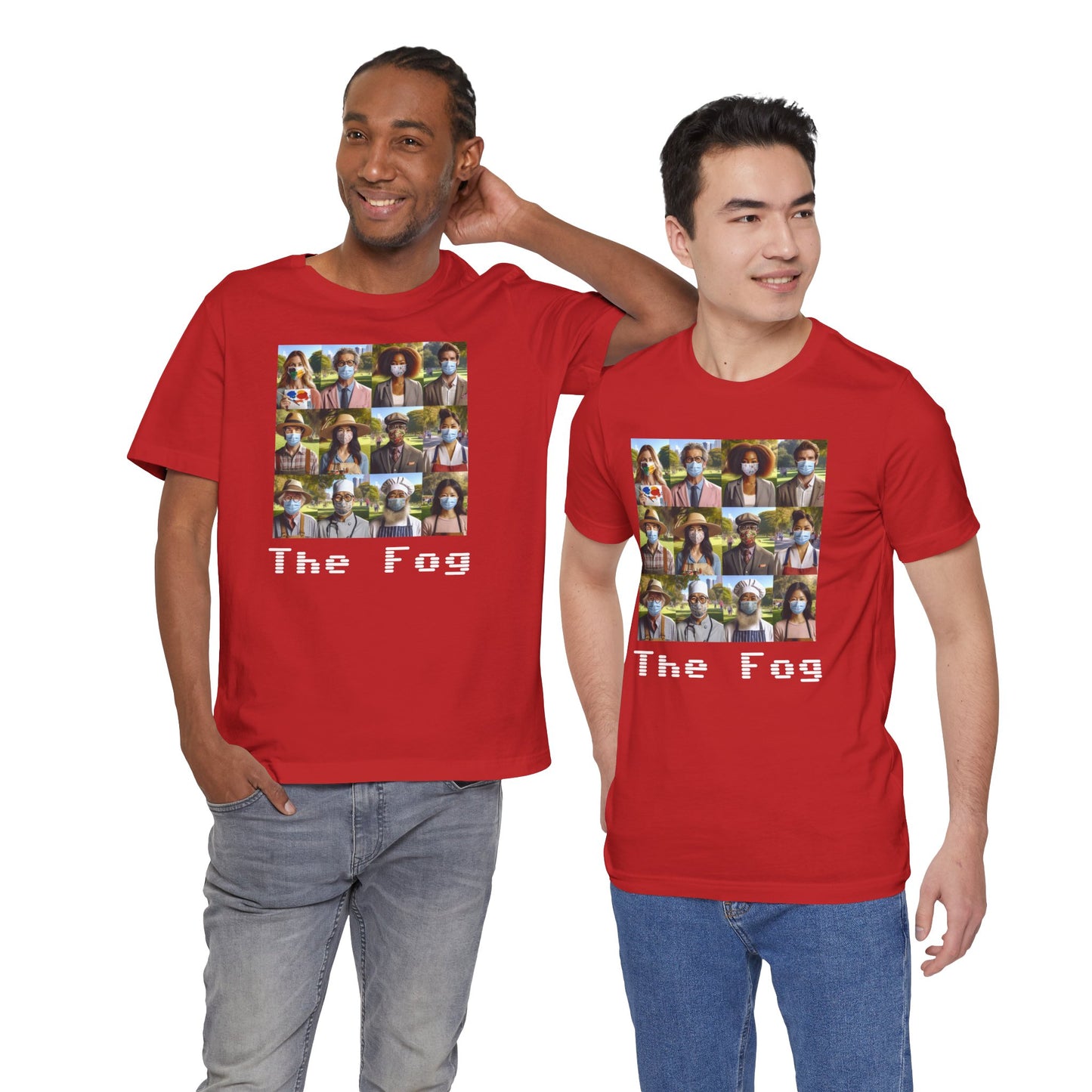 The Fog And A Mask Short Sleeve Tee