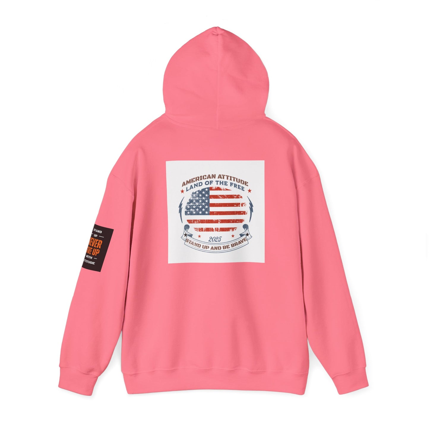 American Attitude Stand Up And Be Brave Heavy Blend™ Hooded Sweatshirt