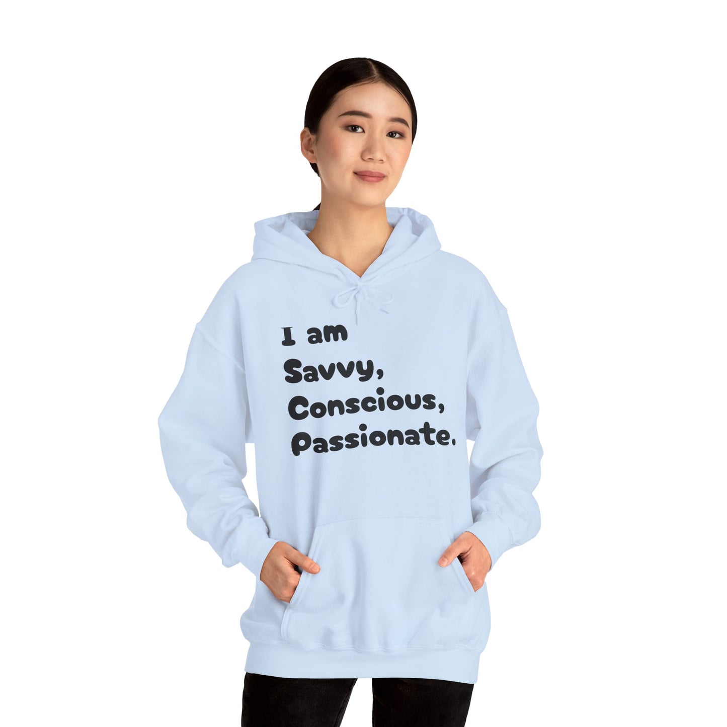 Savvy Conscious Passionate Heavy Blend™ Hooded Sweatshirt