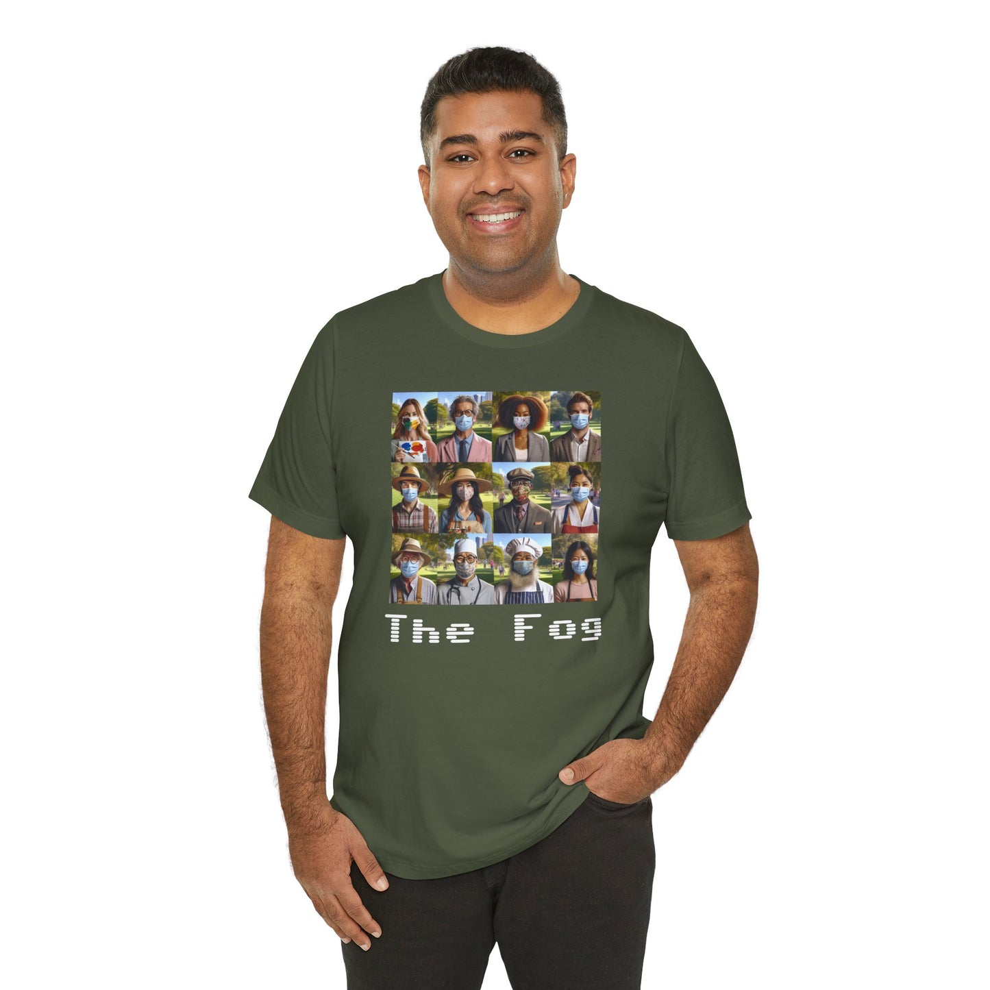 The Fog And A Mask Short Sleeve Tee