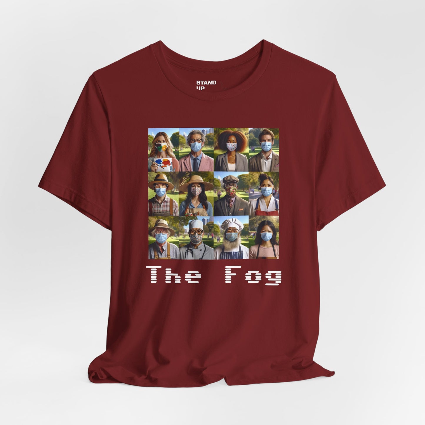 The Fog And A Mask Short Sleeve Tee