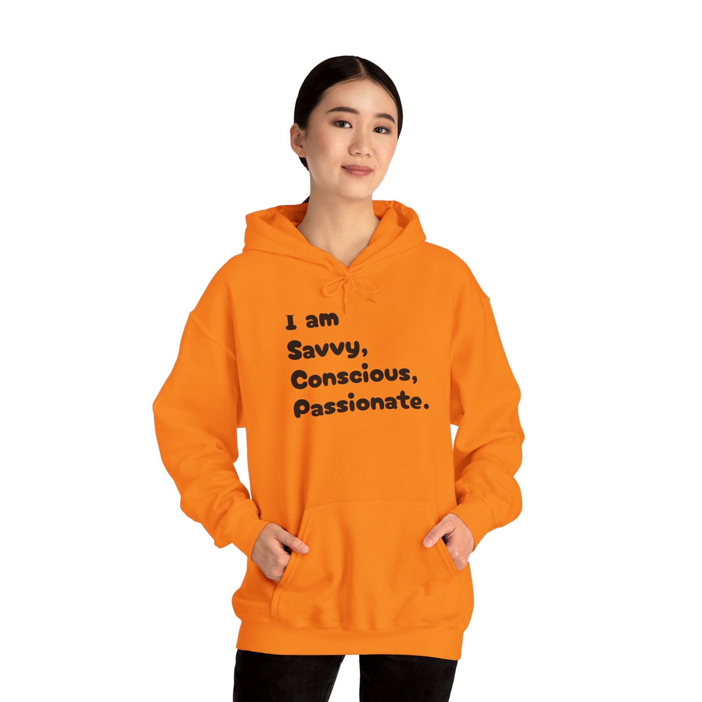 Savvy Conscious Passionate Heavy Blend™ Hooded Sweatshirt