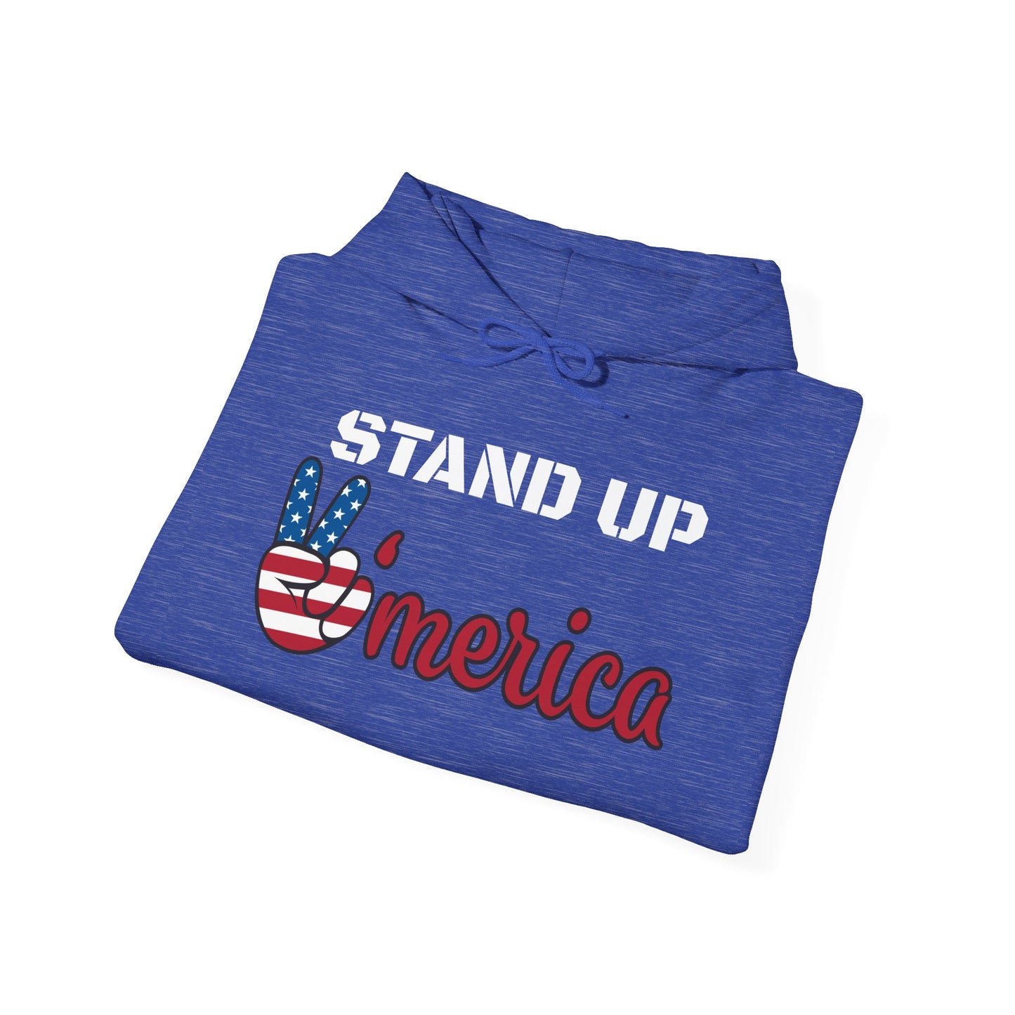 Stand Up America With Attitude Hooded Sweatshirt