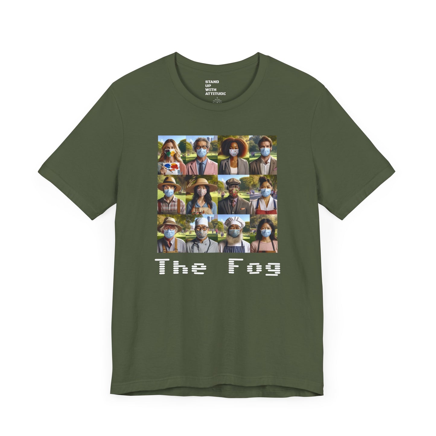 The Fog And A Mask Short Sleeve Tee