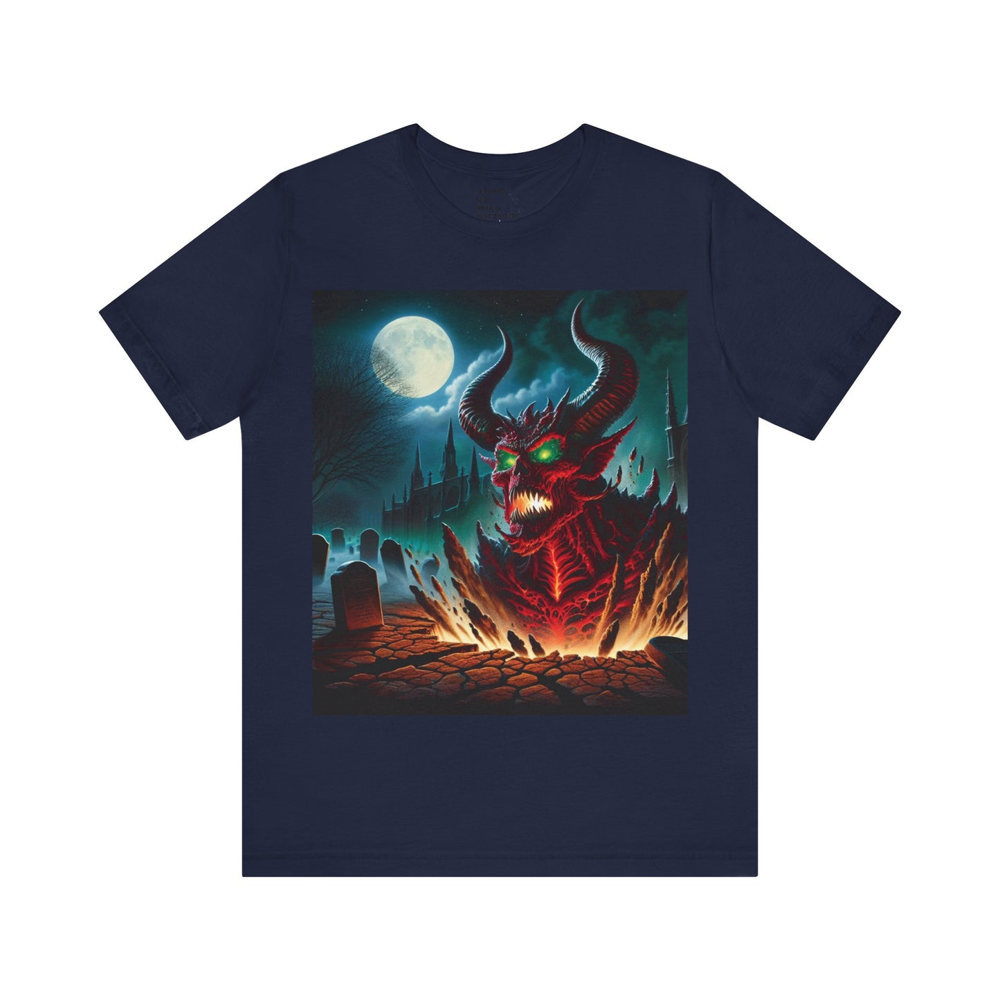 The Devil Rises Jersey Short Sleeve Tee
