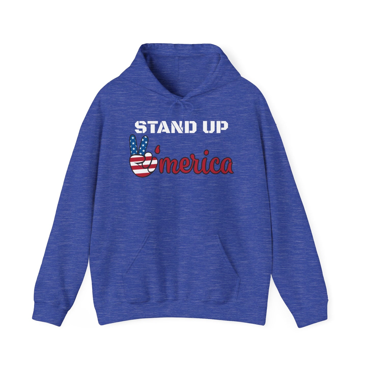 Stand Up America With Attitude Hooded Sweatshirt
