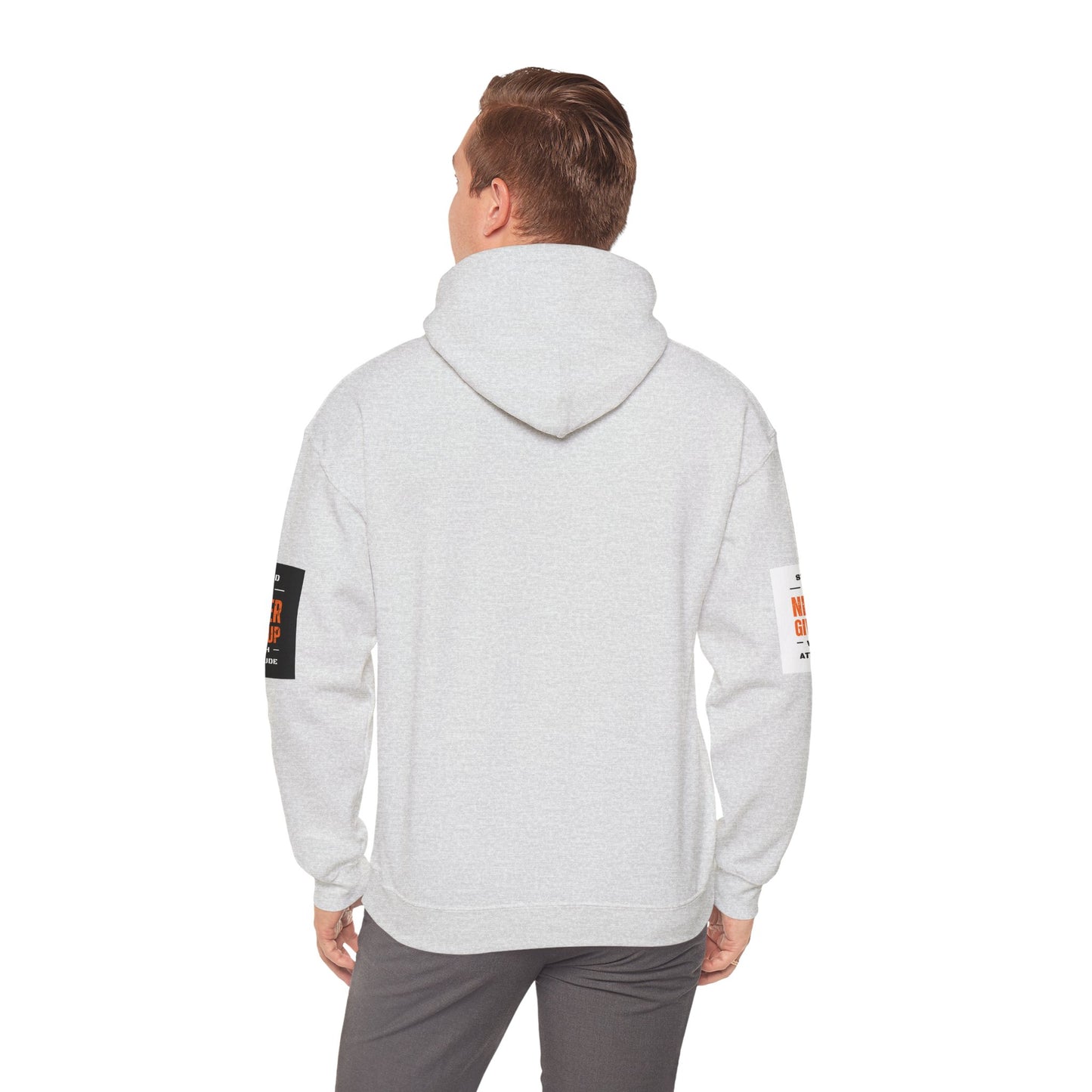 Stand Up Dual Arm Patch Heavy Blend™ Hooded Sweatshirt