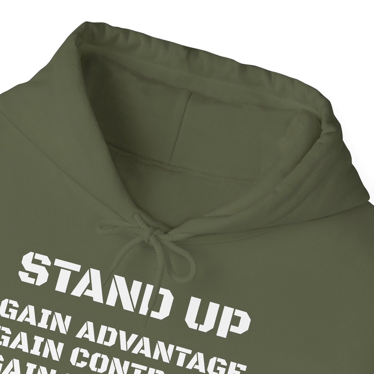 Stand Up Gain Advantage Control Power Hooded Sweatshirt
